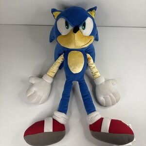 Sega Sonic The Hedgehog Plush Doll Stuffed Animal Toy 24"Large Jumbo Big Pillow